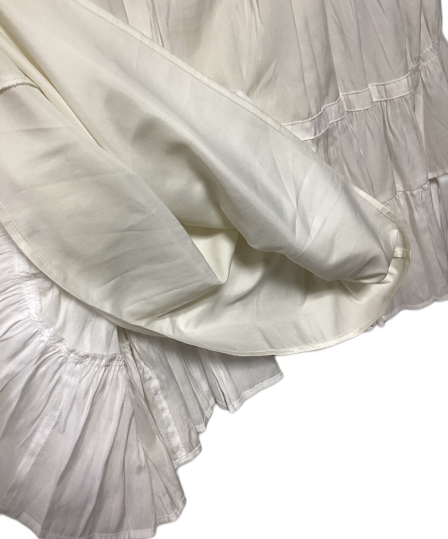 中古・古着通販】Snidel (スナイデル) コットンライクラッフルカラー