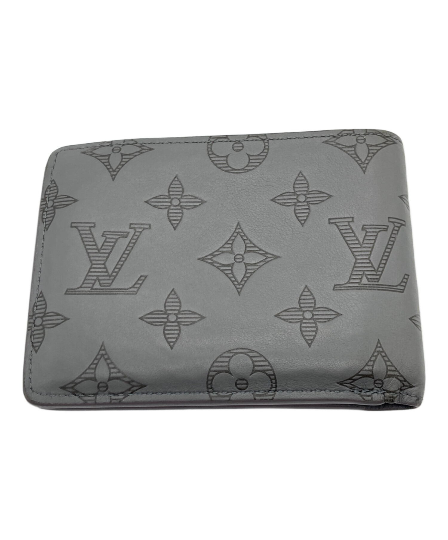 中古・古着通販】LOUIS VUITTON (ルイ ヴィトン) 2つ折り財布 グレー