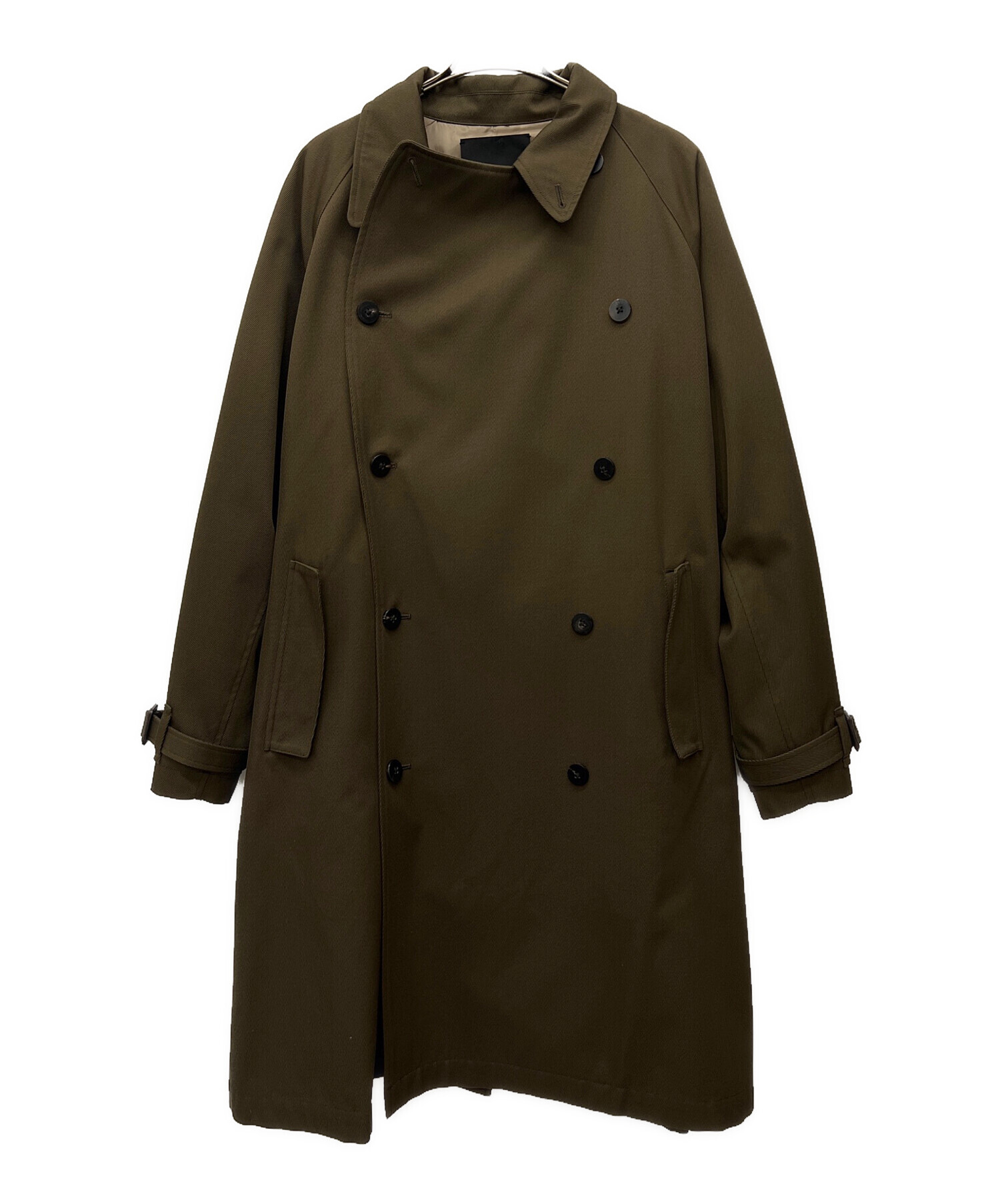 中古・古着通販】ES:S (エス) シェットランドウールツイード トレンチ