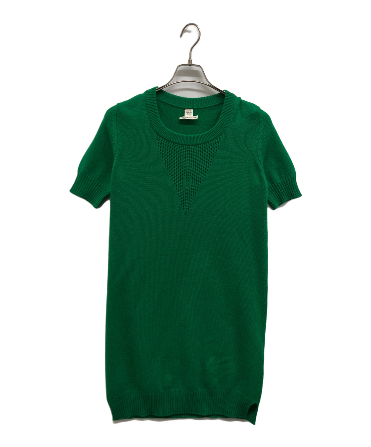 中古・古着通販】HERMES (エルメス) カシミヤショートスリーブニット