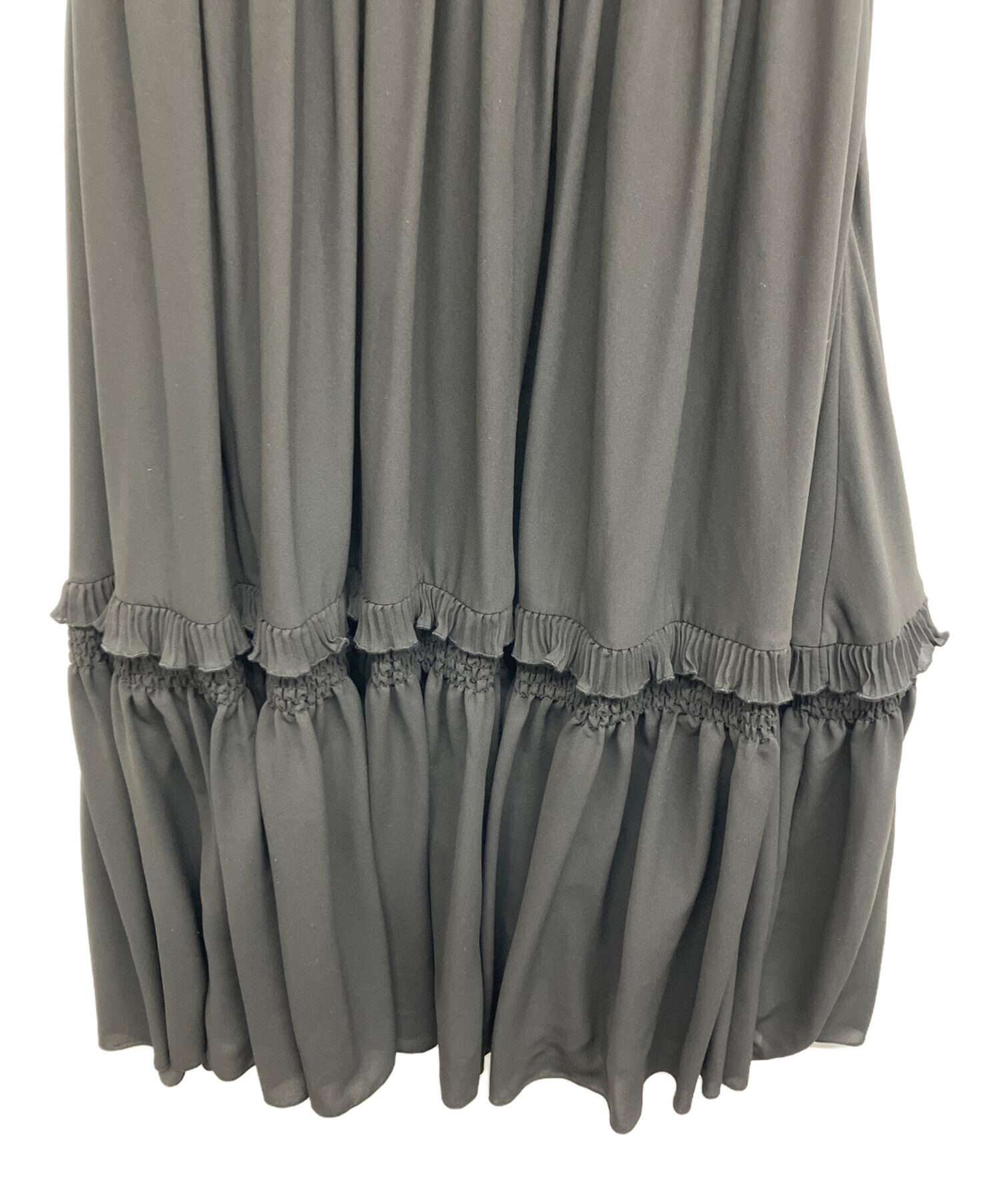 中古・古着通販】L'AUBE BLANC (ローブ ブラン) Pleats collar Chiffon