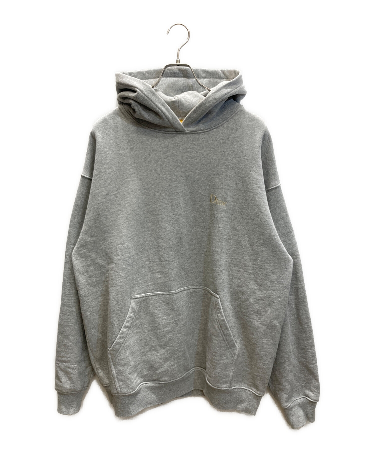 中古・古着通販】Dime (ダイム) ロゴパーカー グレー サイズ:SIZE XL