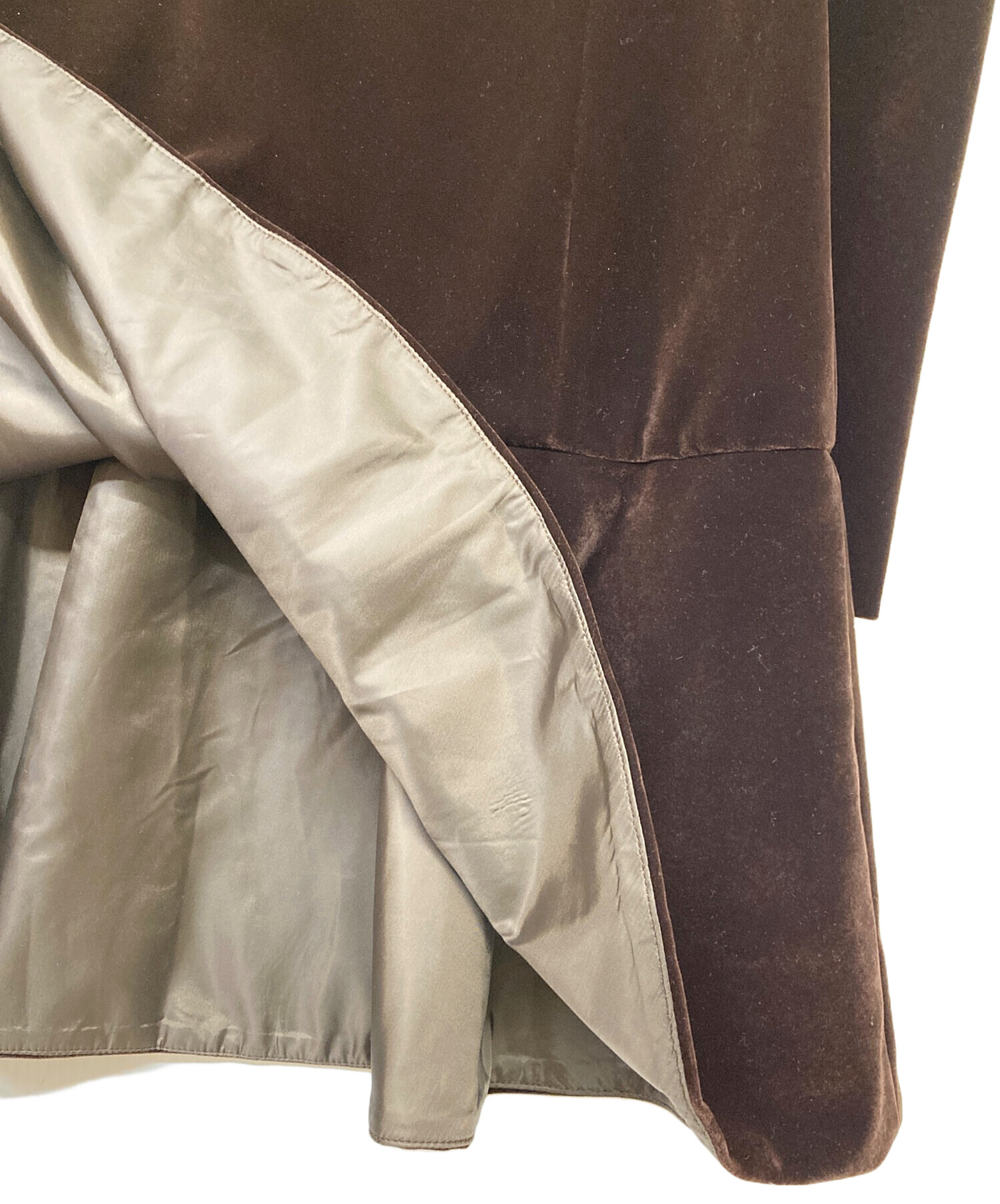 中古・古着通販】Rirandture (リランドチュール) ベルベットカラーミニ