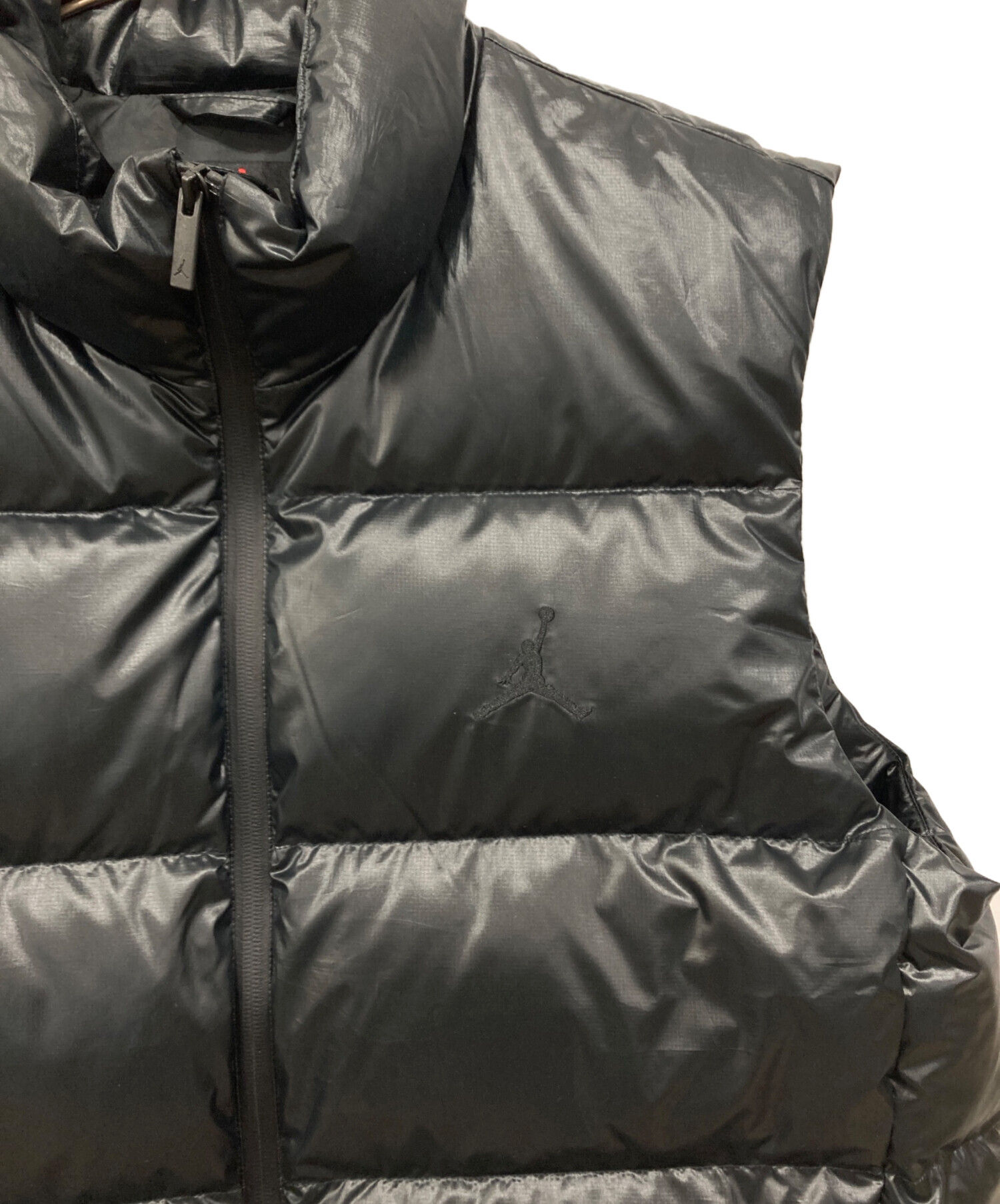 中古・古着通販】JORDAN (ジョーダン) ダウンベスト ブラック サイズ:L