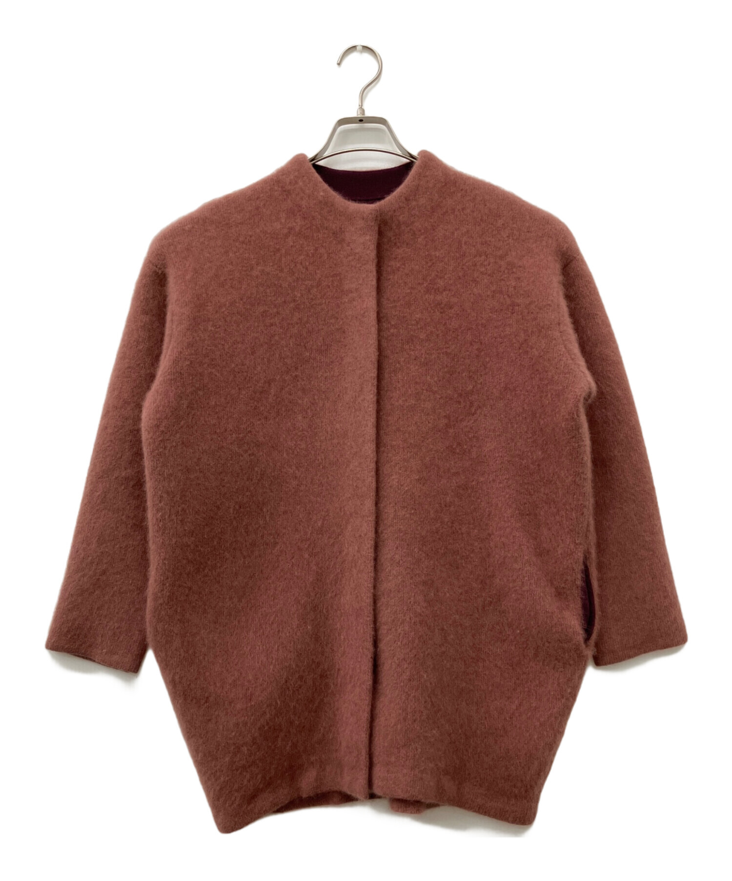 中古・古着通販】ELENDEEK (エレンディーク) ラクーンMIXカーディガン