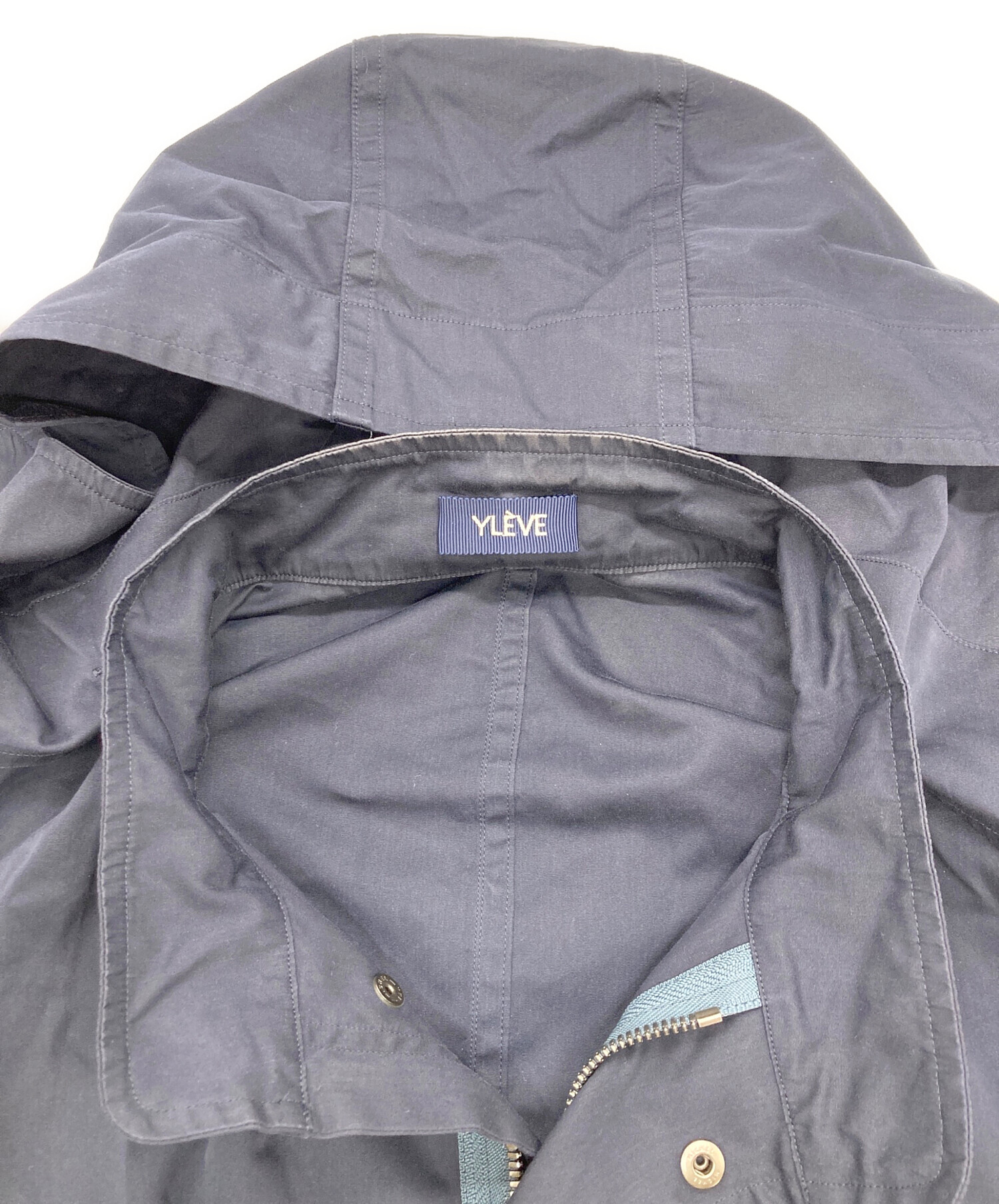 中古・古着通販】YLEVE (イレーヴ) コットンモッズコート ネイビー