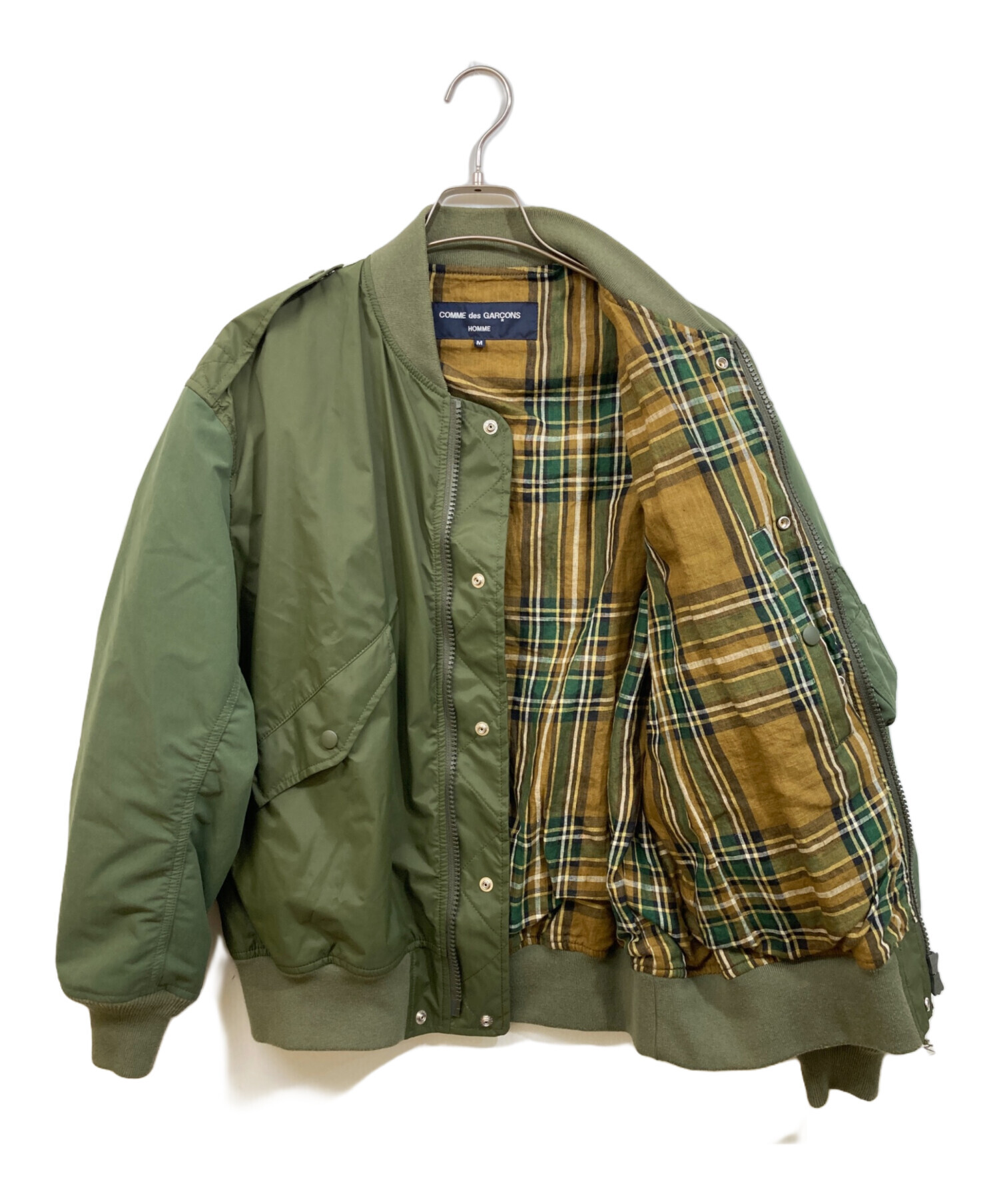 実寸XL 93ss COMME des GARCONS homme MA-1 実寸XL 93ss COMME des