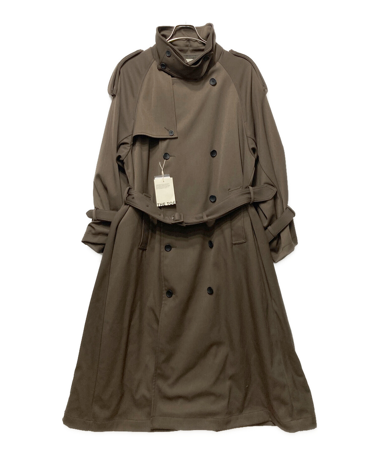 中古・古着通販】THE TOE (ザ・トゥー) AVIGNON TRENCH COAT ブラウン