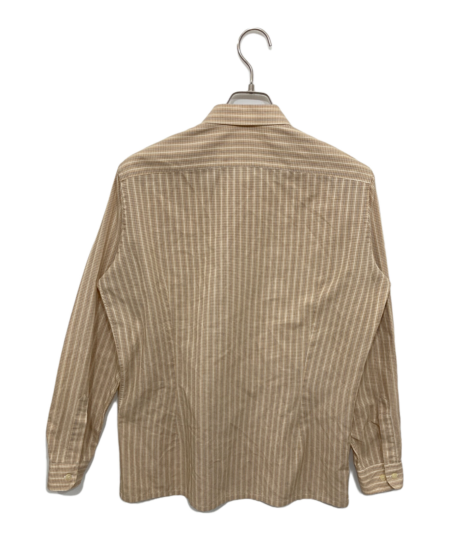 90s Yves Saint Laurent 織り Yves Saint Laurent ストライプシャツ