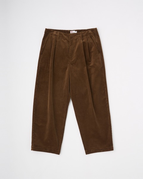 UNIONSLACKS 104 CORDUROY ユニオンスラック 104｜ブラウン｜メンズ