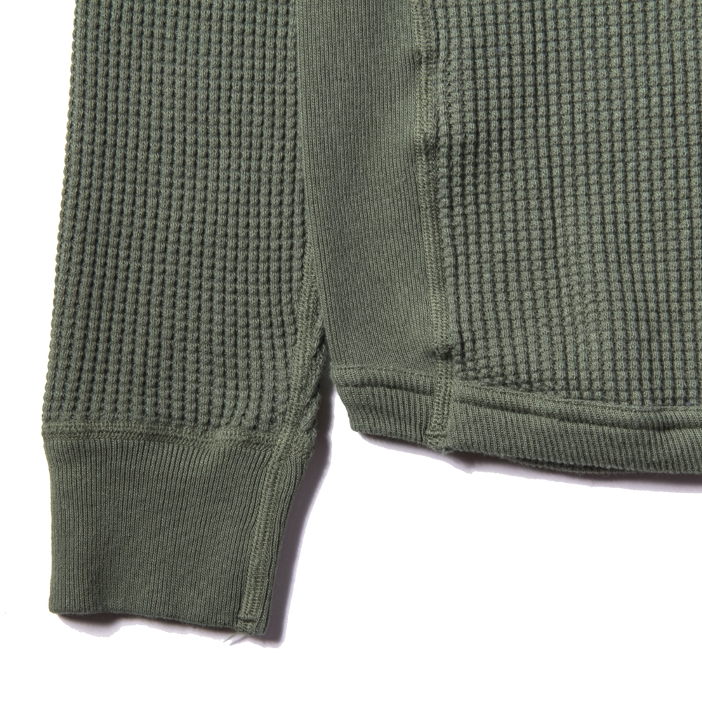 スタンダード カリフォルニア ワッフル サーマル クルーネック