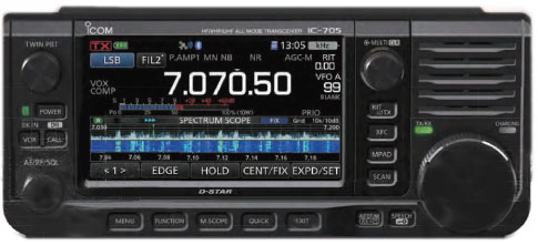 Icom IC-705 Transceiver, Icom 705