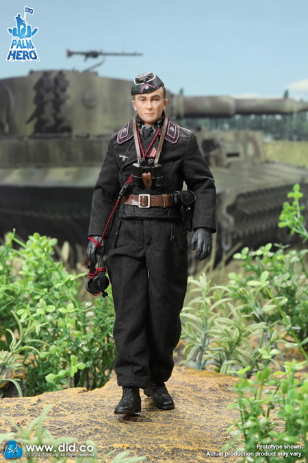 DID】XD80027 1/12 WW2 German Panzer Commander-Otto Carius WW2