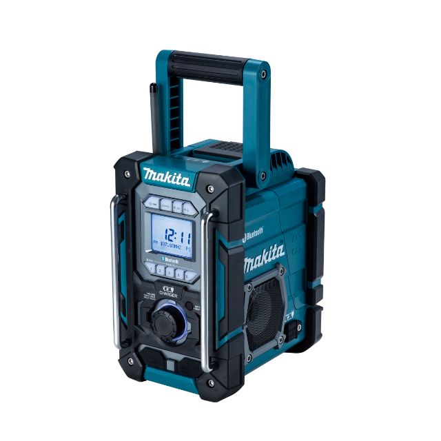 マキタ MR107(青) 充電式ラジオ(本体のみ・バッテリ/充電器別売