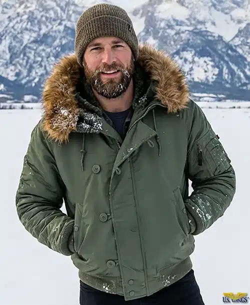 The warm N-2B Cold Weather Jacket is at US Wings!