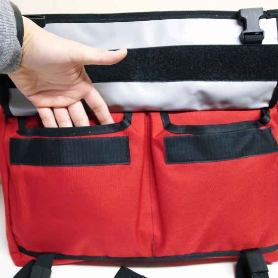 MISSION WORKSHOP メッセンジャーバッグ レッド USA製 20L ミッション