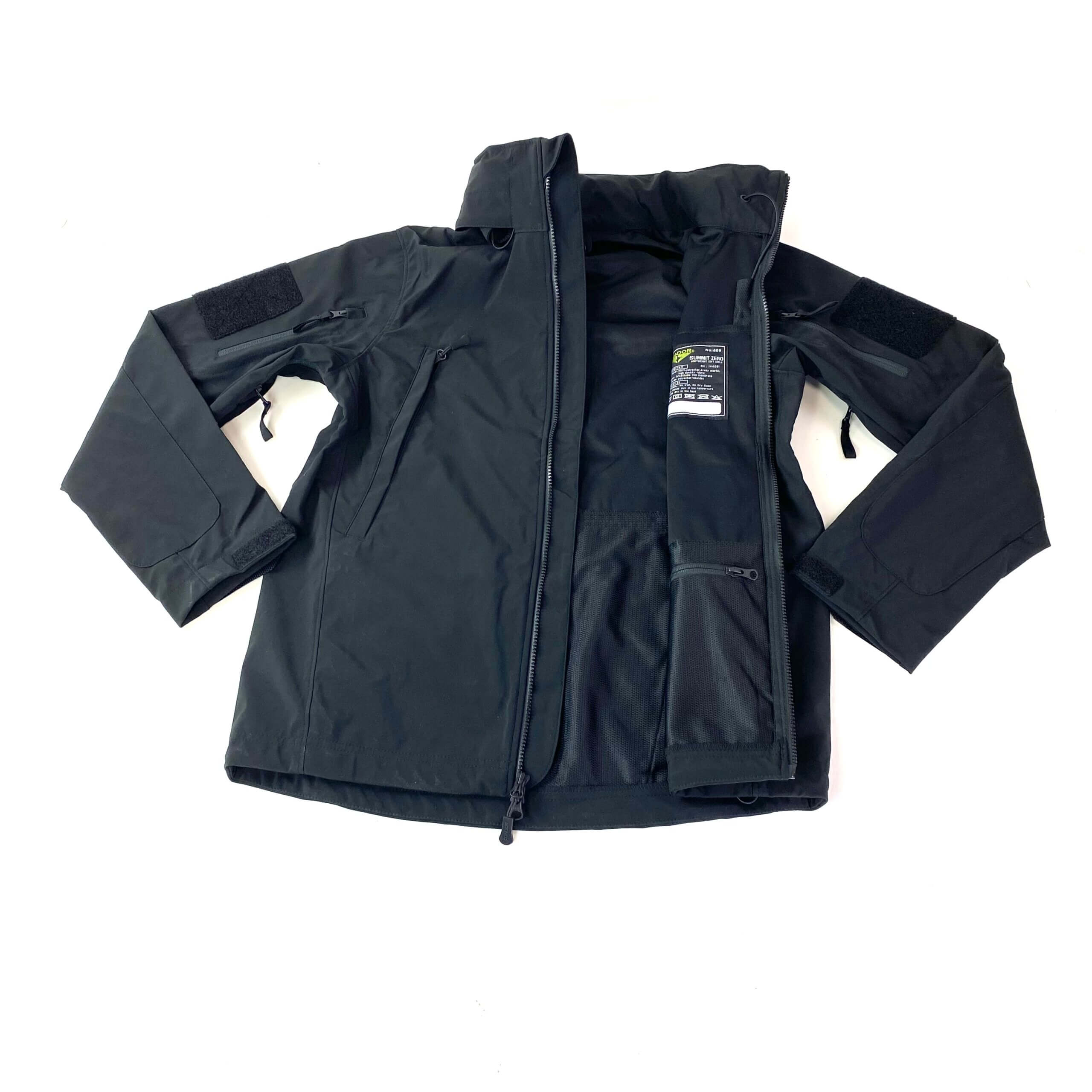 Condor Summit Zero Softshell Jacket, Black - Venture Surplus