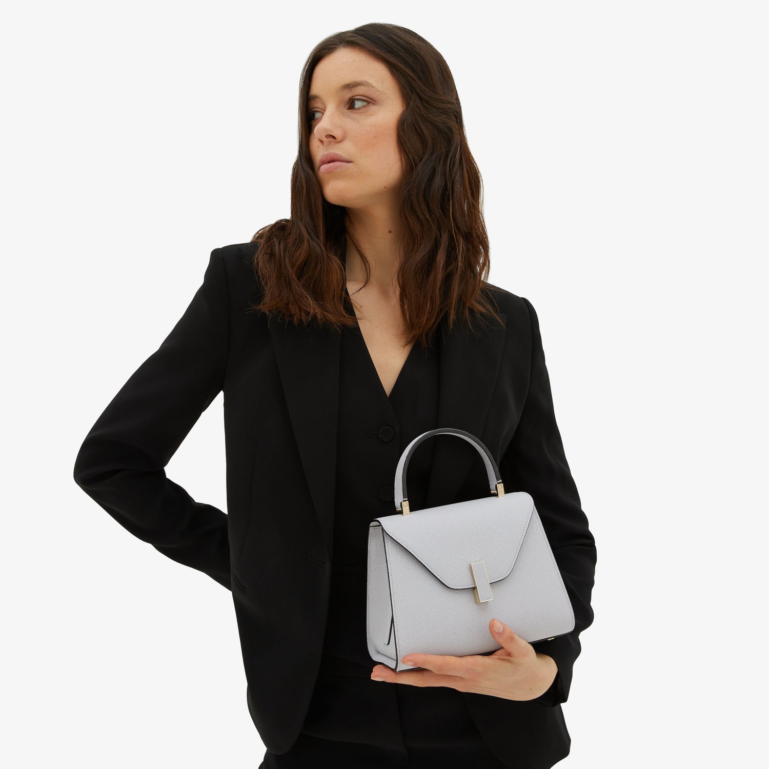 ミニ イジィデ バッグ | ストーングレー – Valextra - ヴァレクストラ