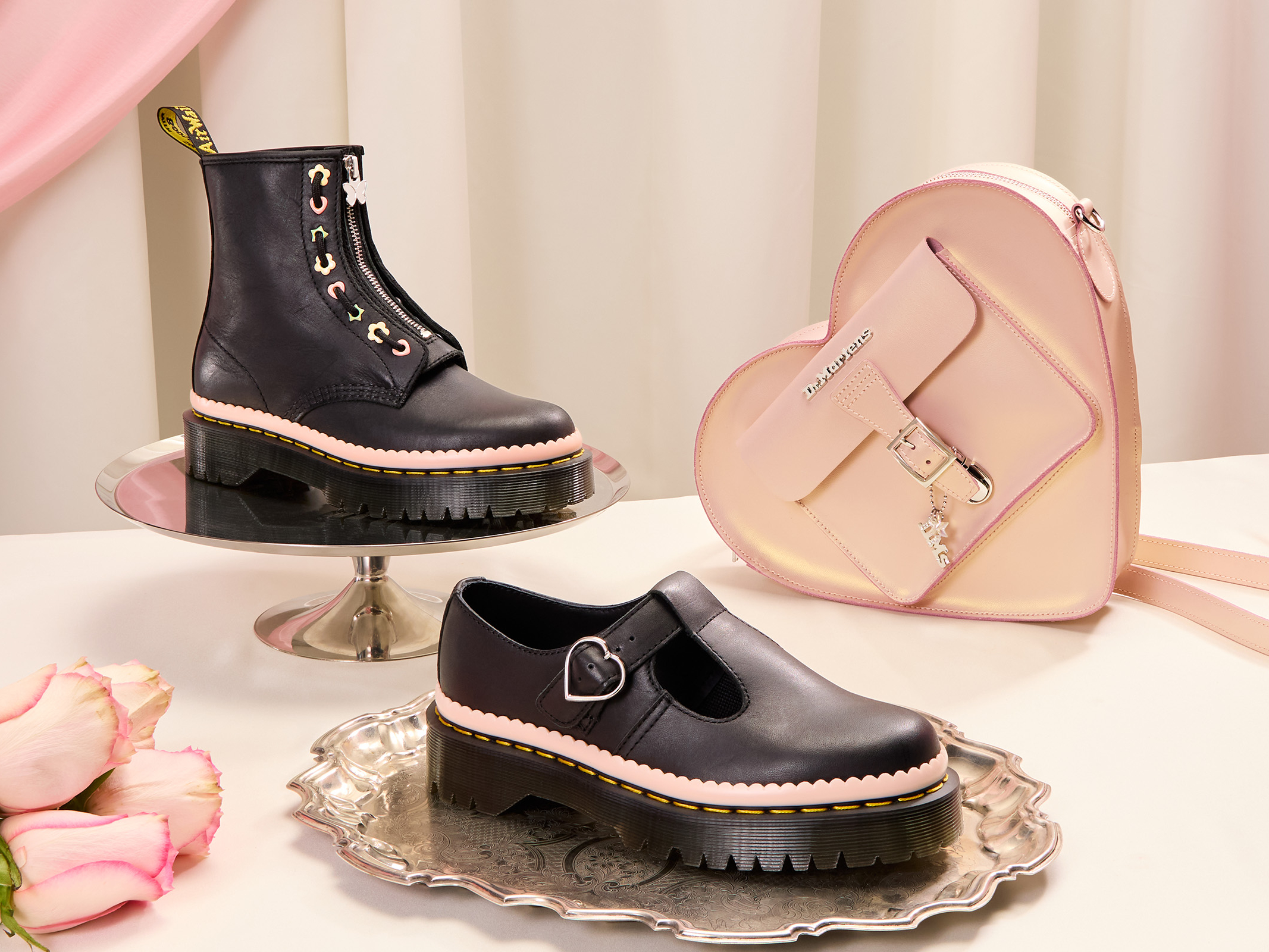 ドクターマーチンから、バレンタインシーズンに向けた“TRASH POP