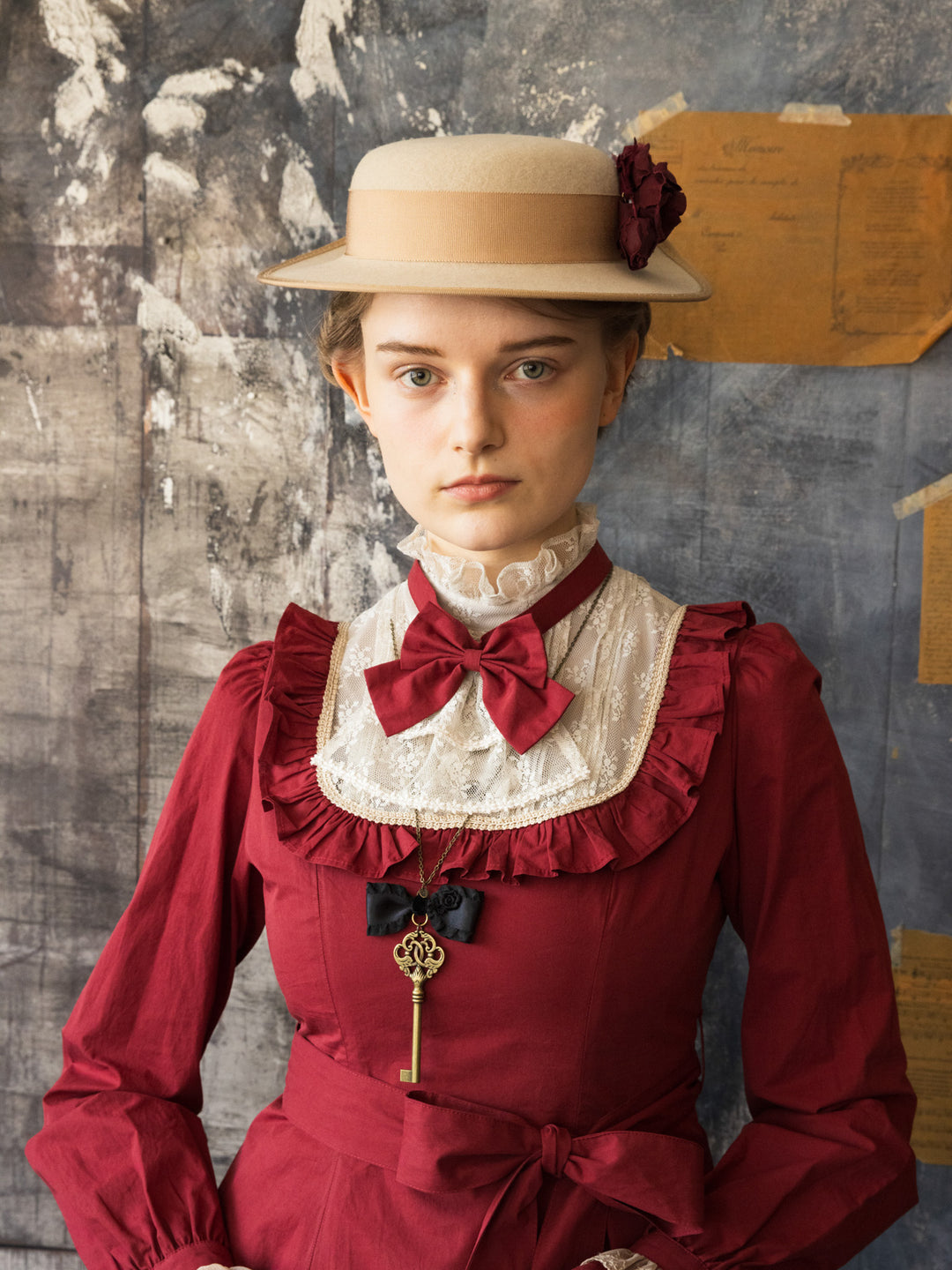 antiqueクラシカルドールドレス（ロング丈） - lolita fashion japan