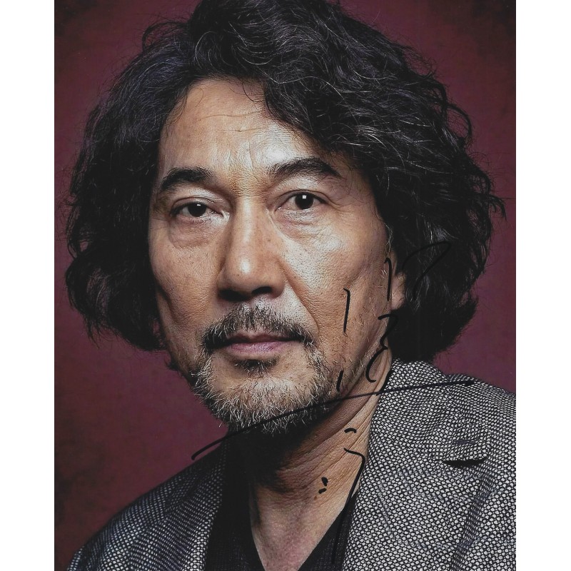役所広司 サイン Koji Yakusho autograph 額縁付き 役所広司 サイン