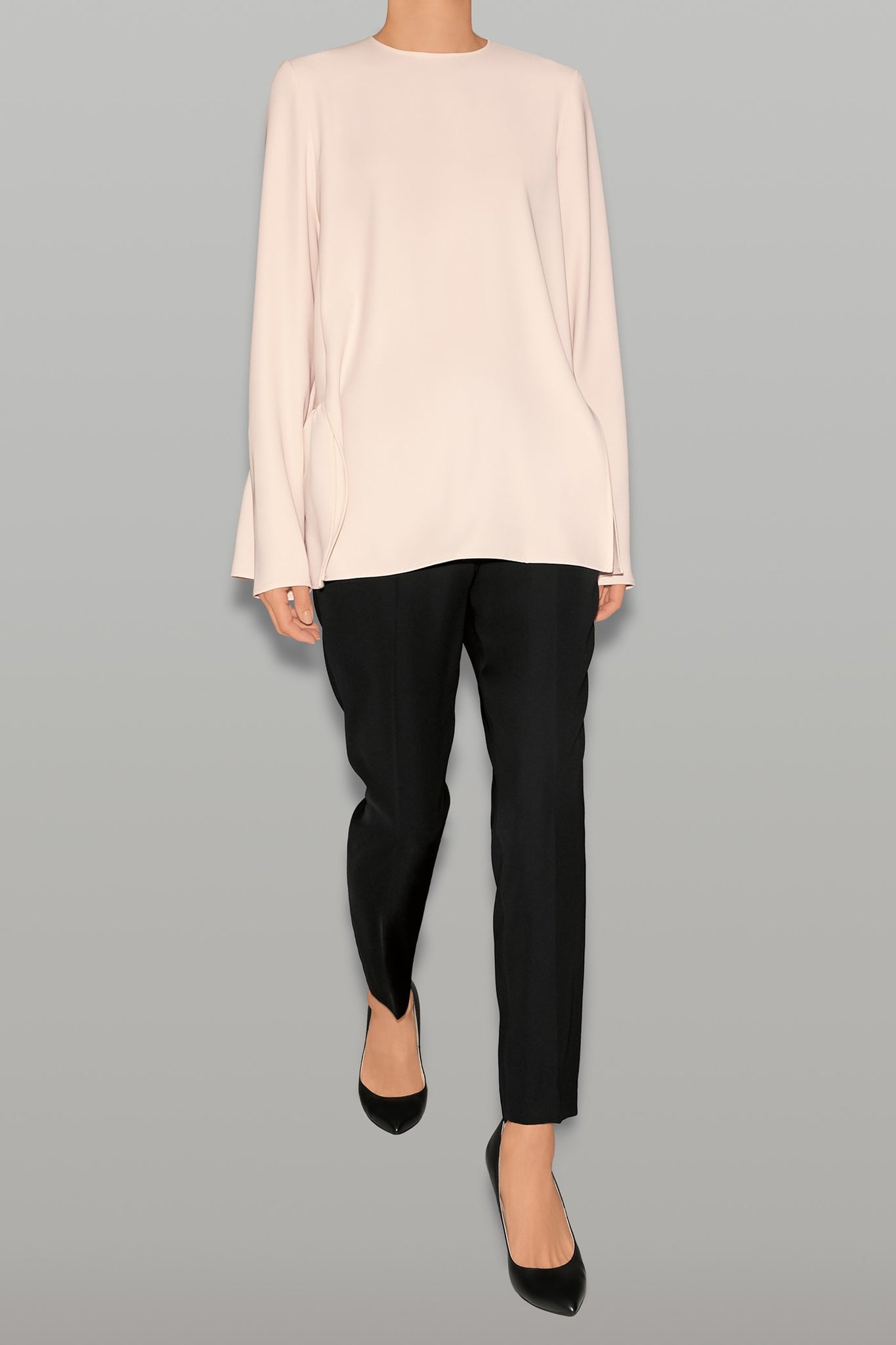 ロングスリーブバックティアードブラウス – YOKO CHAN