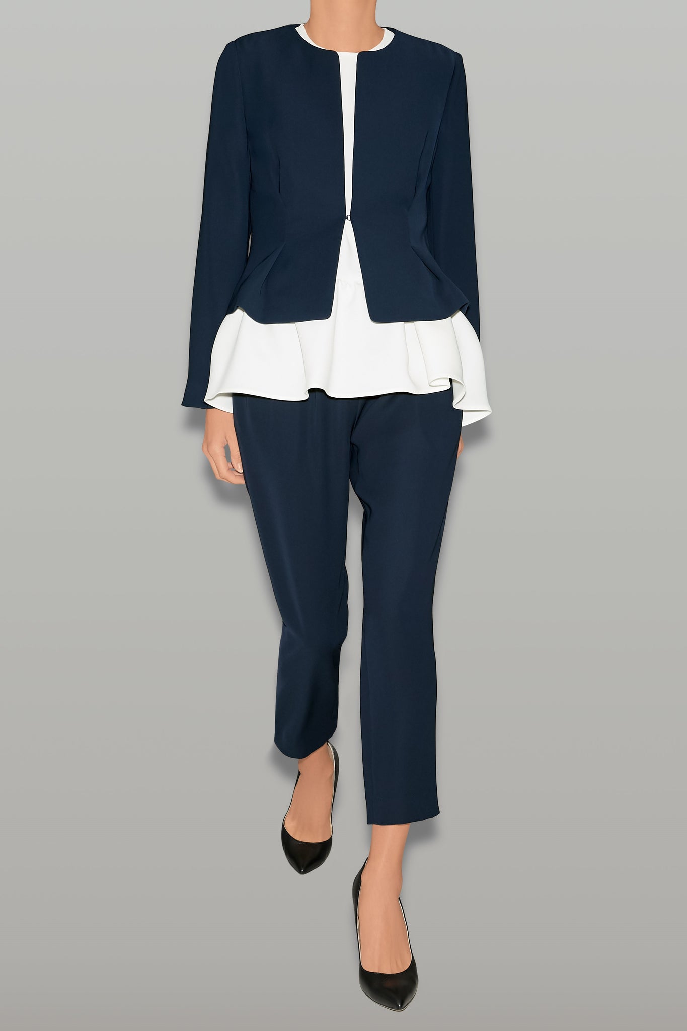 ノーカラージャケット – YOKO CHAN