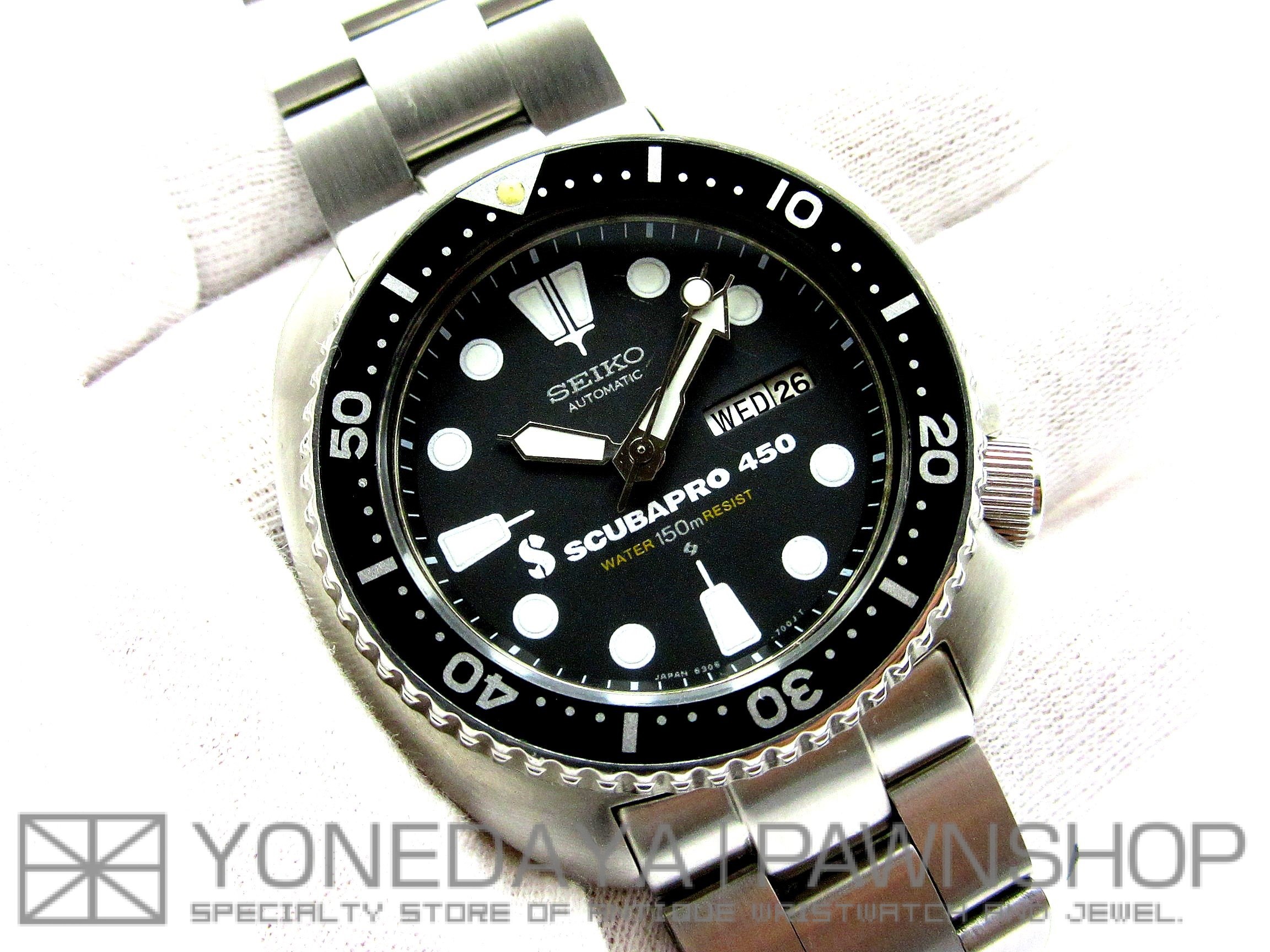 セイコー 1970年代 ”SCUBA PRO 450／スキューバプロ450” 63サード