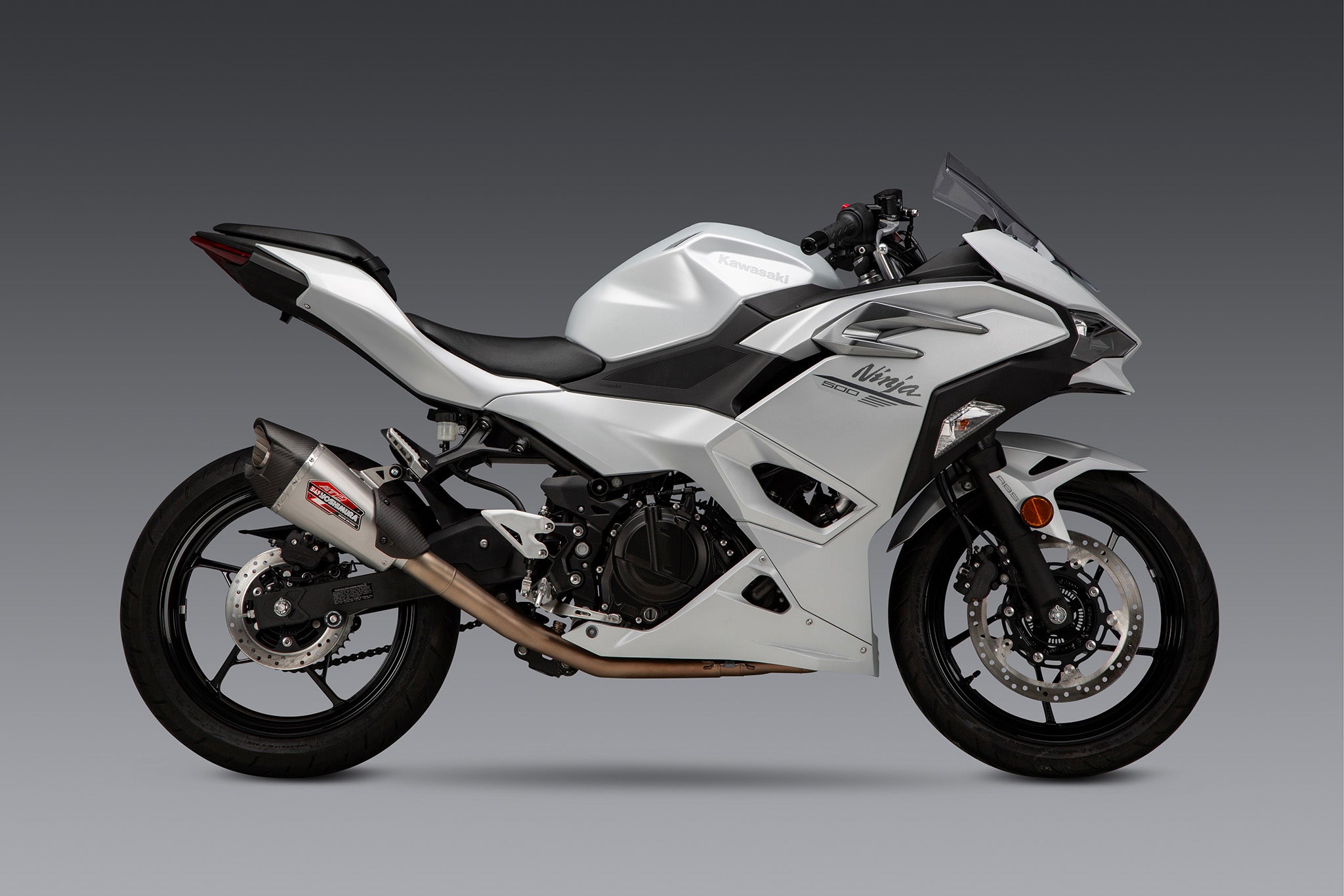 Yoshimura NINJA 500 / Z500 / NINJA 400 2024-26 Race AT2 Stainless