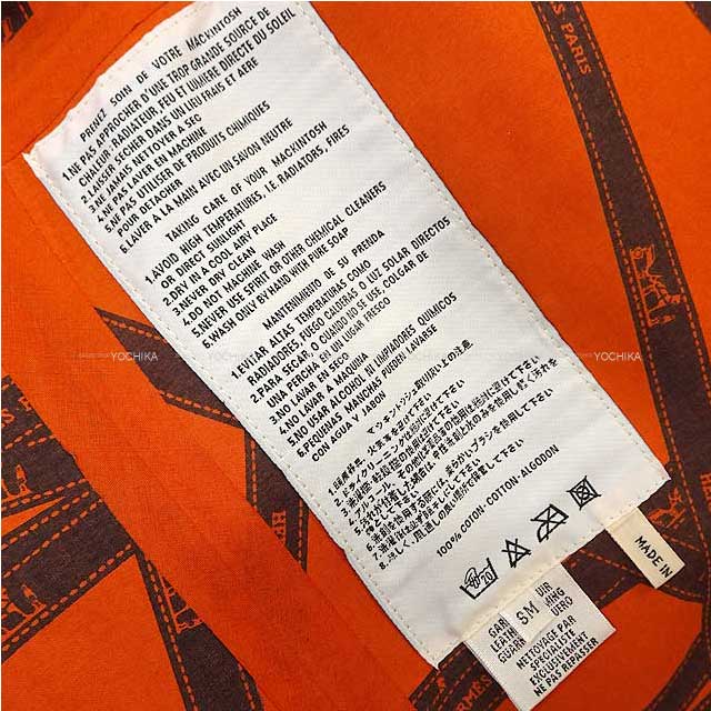 HERMES エルメス トレンチコート マルジェラ期 レディース