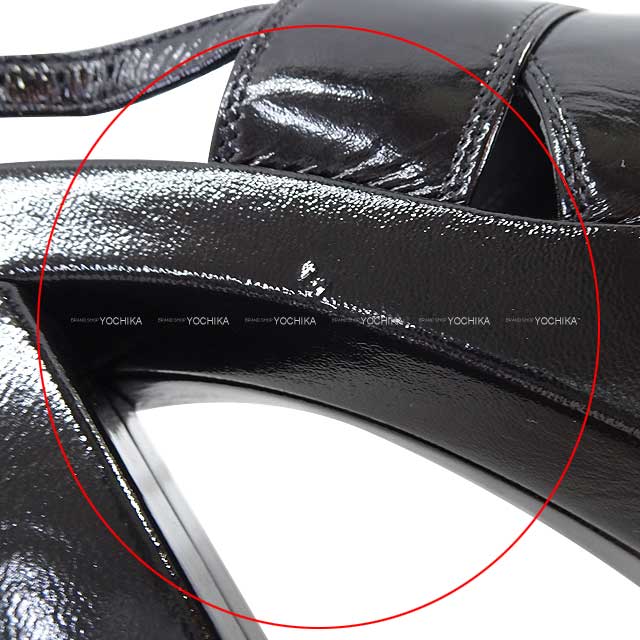 2023年 秋冬 CHANEL シャネル サンダル 厚底 ココマーク #37 黒