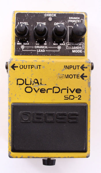 1990s Boss SD-2 Dual Overdrive – Yeahman's Vintage & Used Guitars