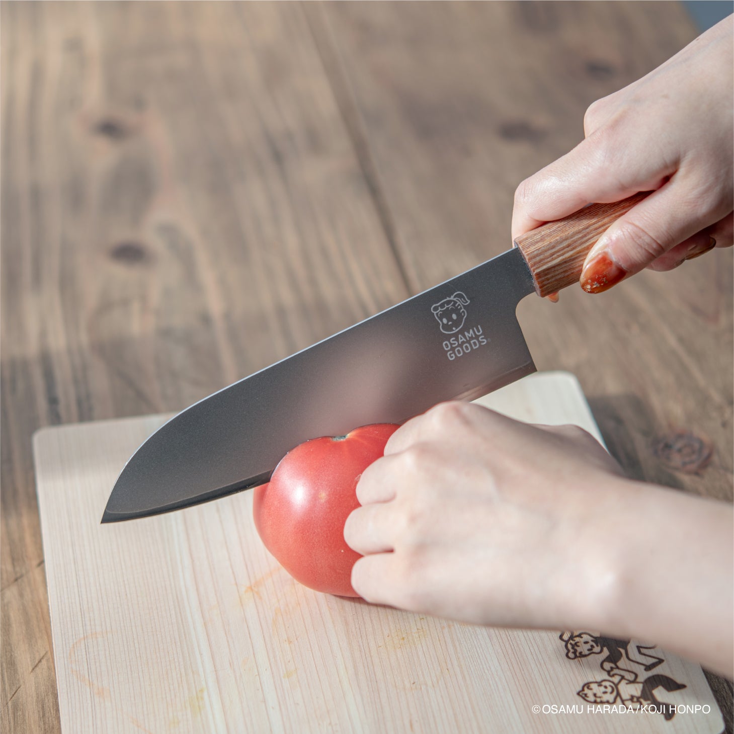 曜YO-U × OSAMU GOODS｜三徳包丁 – YAXELL｜株式会社ヤクセル