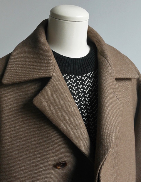 AURALEE Super Light Polyester Soutien Collar Coat | 大阪心斎橋の