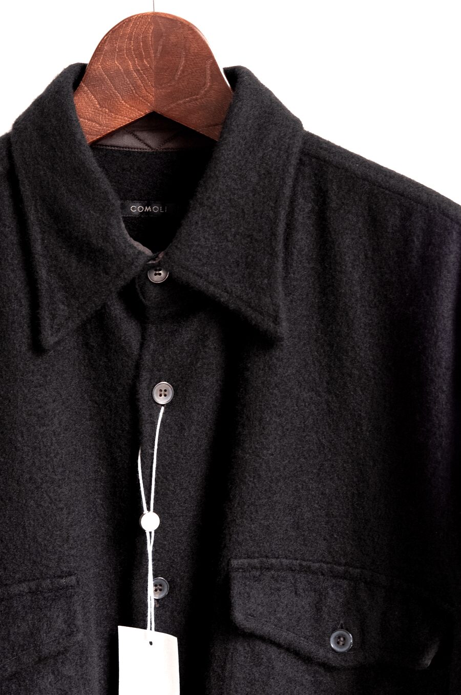 COMOLI ウールカシミヤ C.P.O.シャツ | 大阪心斎橋のメンズ洋服の
