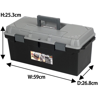 ASTAGE(JEJアステージ) ツールパワー [工具箱 59×26.8×25.3cm] #590