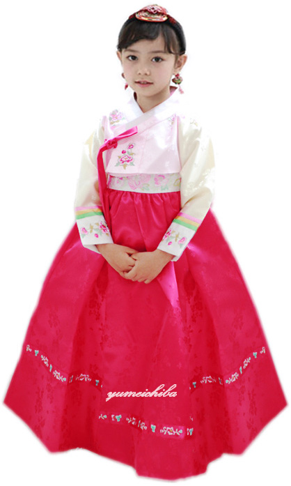チマチョゴリセットmクミ(身長81～86cm 2号サイズ) セット 夢市場本店