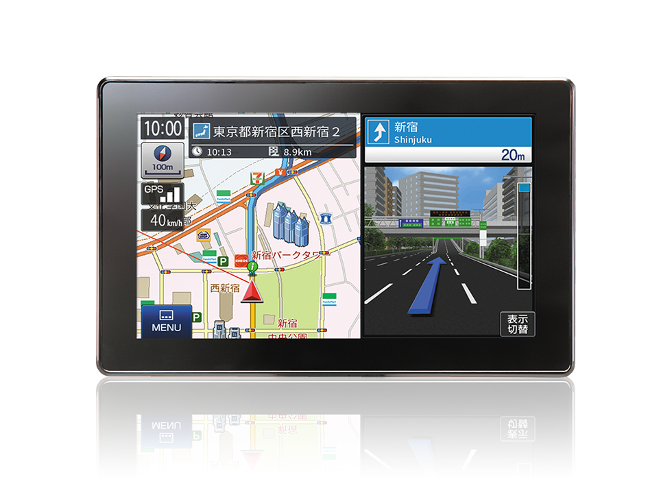 YPF7550ML｜ポータブルカーナビゲーション｜Yupiteru(ユピテル)