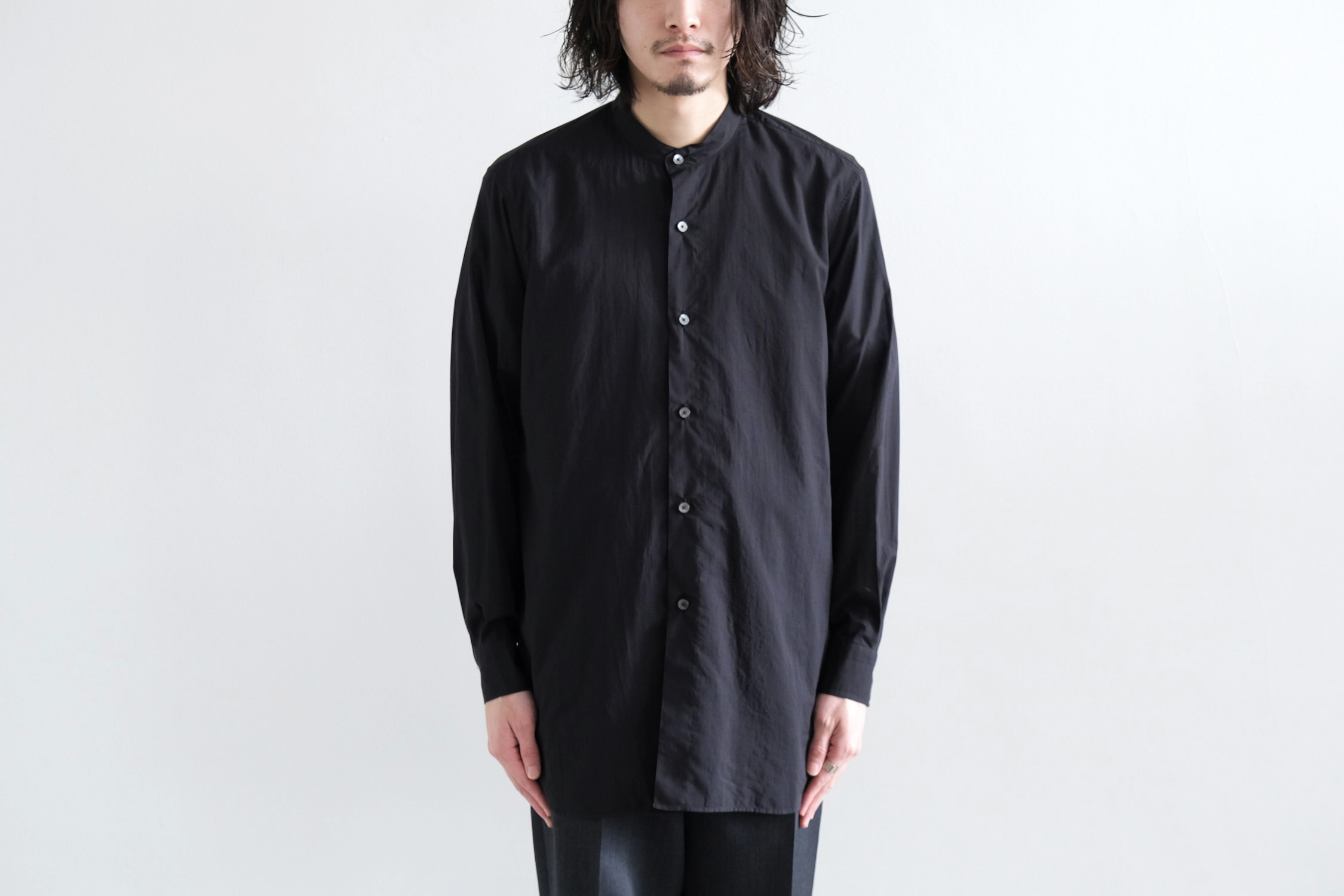 160番TANSHI 半無双BAND COLLAR - WUNDER