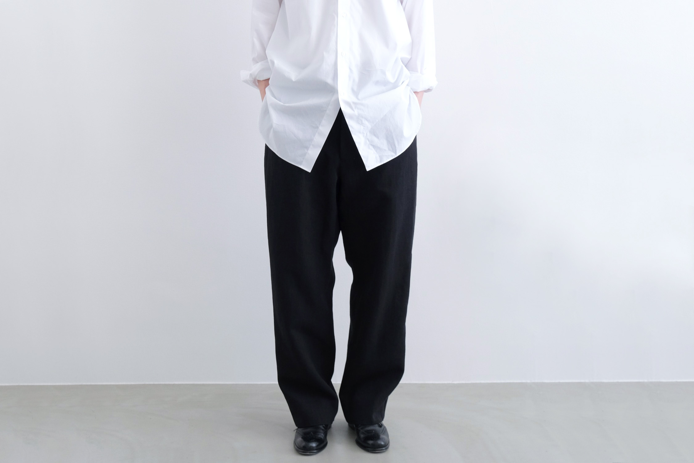 超強撚LINEN WORK PT BACK STRAP - WUNDER