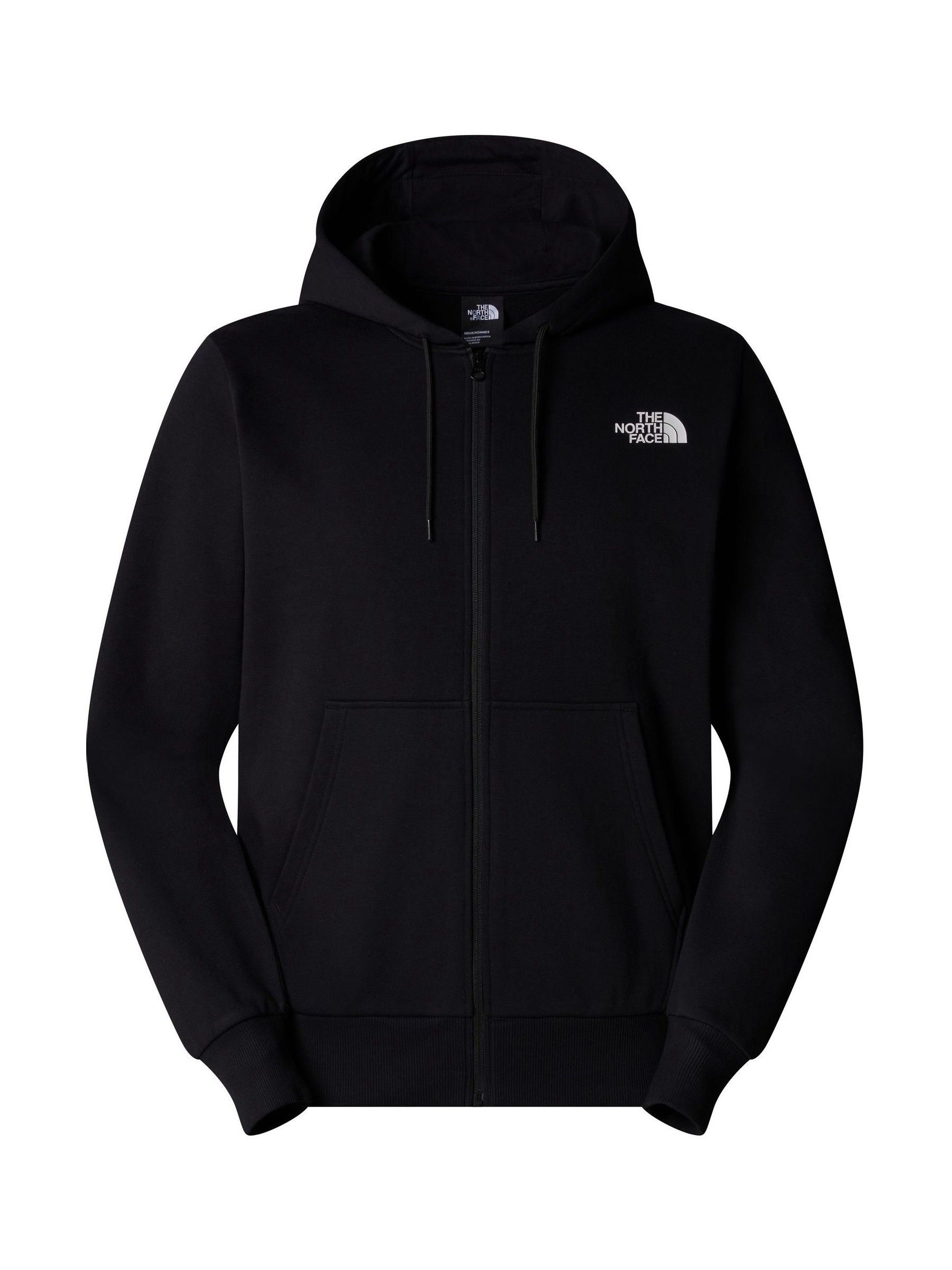 Buy The North Face Black Simple Dome Full Zip Hoodie from Next USA