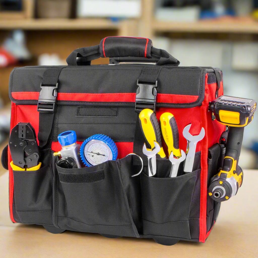 XtremepowerUS Rolling Tool Bag 18