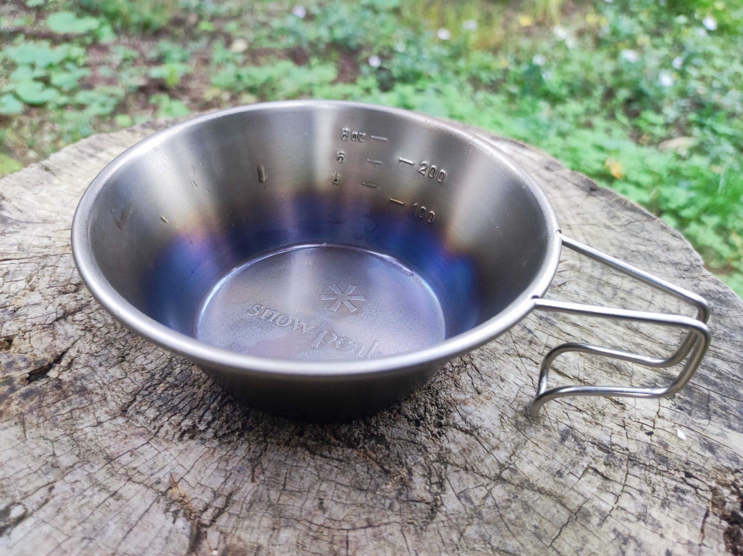 snow peak チタンシェラカップ 焼き入れ | やまちゃんアウトドアブログ