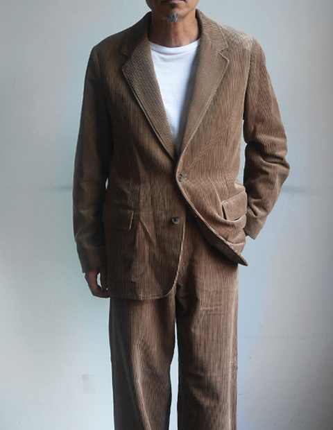AURALEE Washed Corduroy Set Up | 大阪心斎橋のメンズ洋服のセレクト