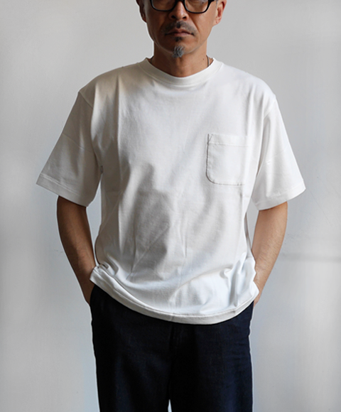 COMOLI コットンシルク裏毛 半袖クルー | 大阪心斎橋のメンズ洋服の