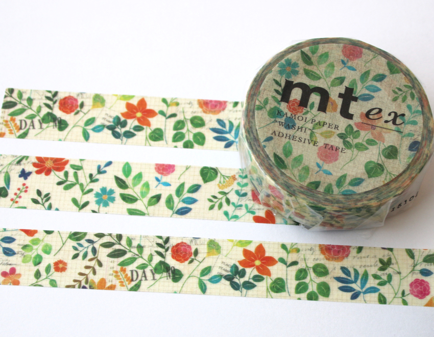 カモ井/Kamoi | mt ex 水彩花柄/マスキングテープのインターネット通販