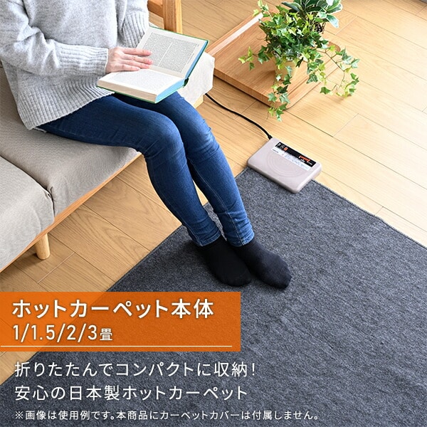 ホットカーペット 国産 日本製 本体 1畳/1.5畳/2畳/3畳 山善 | 山善