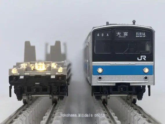 205系「京浜東北線」が入線しました。TOMIX 98761 | NGaugeJP - 横濱