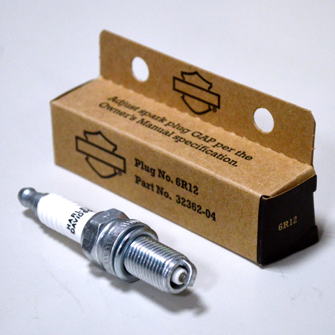 ハーレー純正□ノーマルスパークプラグ (6R12) [32362-04A] ハーレー