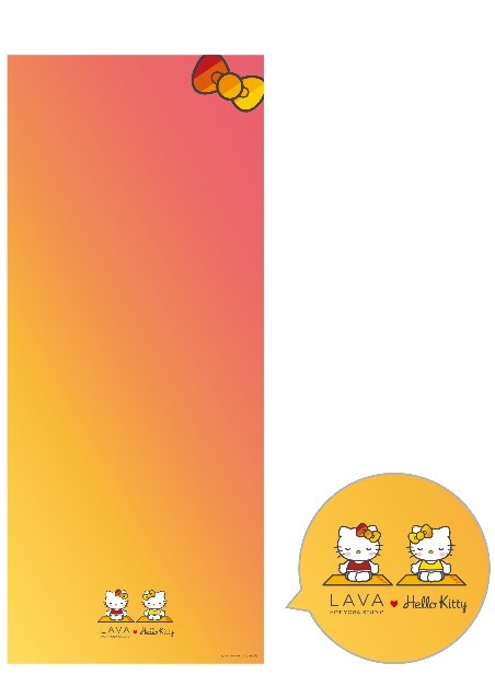 ホットヨガスタジオ「LAVA」がハローキティとコラボ！限定アイテムの